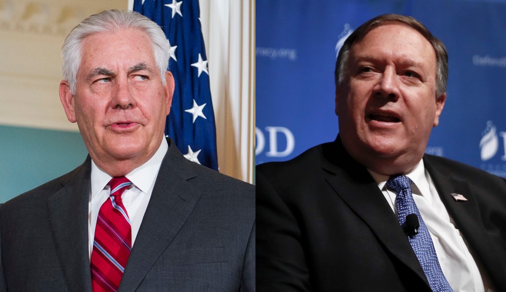 White House develops plan to replace Rex Tillerson with CIA Director Mike Pompeo: Report