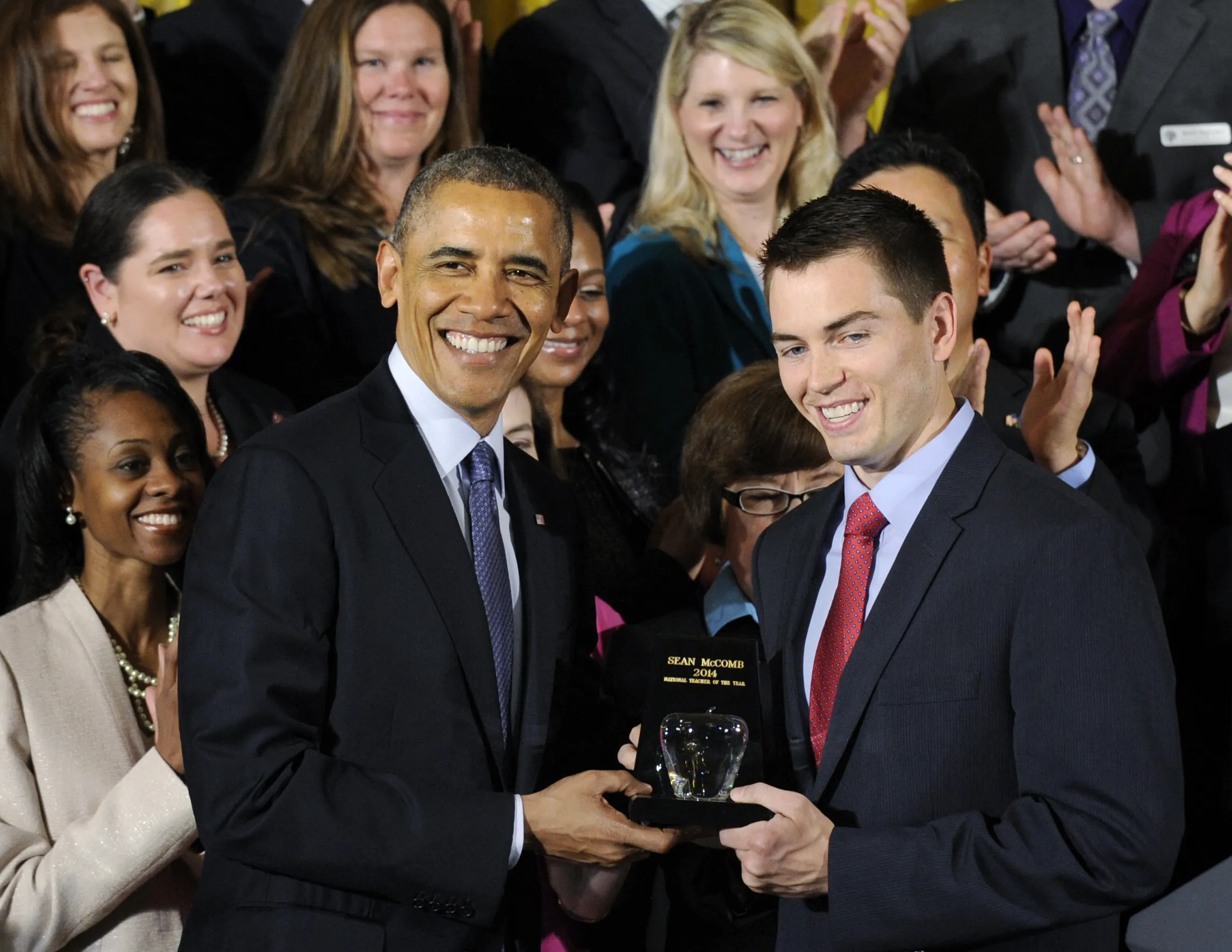 Baltimore English teacher honored at White House