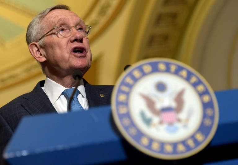 Senate Minority Leader Sen. Harry Reid says the Republican nominee isn't 