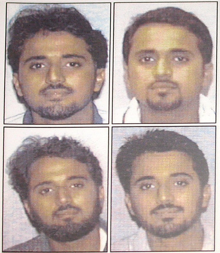 Four similar images of suspected Al-Qaeda member Adnan Gulshair El Shukrijumah appear in a Panamanian government wanted poster Wednesday, May 26, 2004. According to Panamanian officials, the suspect had been in Panama before the September 11 terrorist attacks. (AP PHOTO)