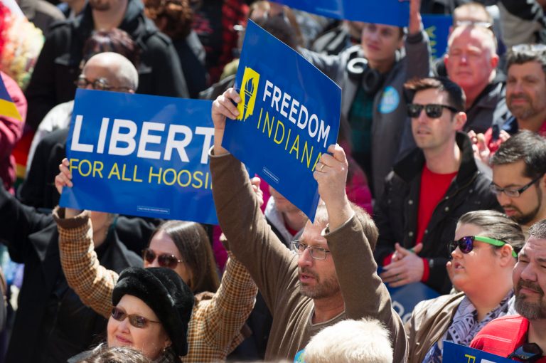 News organizations all published stories labeling the law -- without using quotation marks -- anti-gay. (AP Photo)Â 
