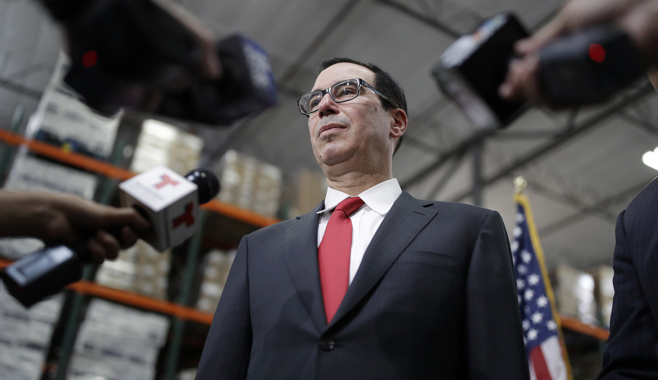 Conservatives irritated with Steven Mnuchin after tense meeting on the debt ceiling
