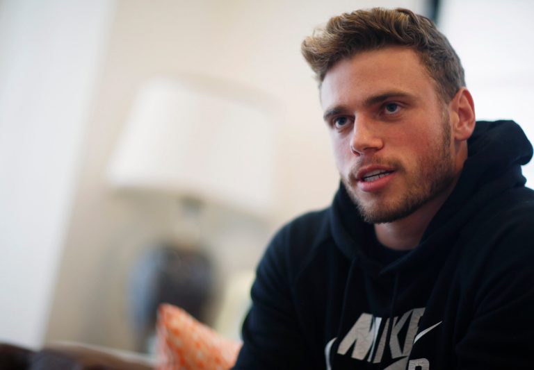 Gus Kenworthy, a freestyle skier who is competing in this year's Winter Olympics in Pyeongchang, South Korea, told Ellen DeGeneres in an interview that having Vice President Mike Pence lead the Olympic Delegation 