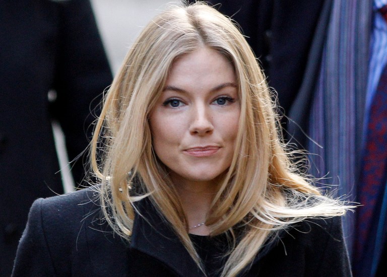 FILE- This Thursday, Nov. 24, 2011 file photo shows British actress Sienna Miller in London. Miller told Britain's phone-hacking trial on Friday Jan. 31 2014 she had a 