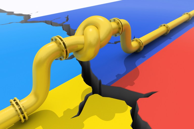 Ukraine depends on Russia for natural gas, which complicates the current crisis. (iStock)