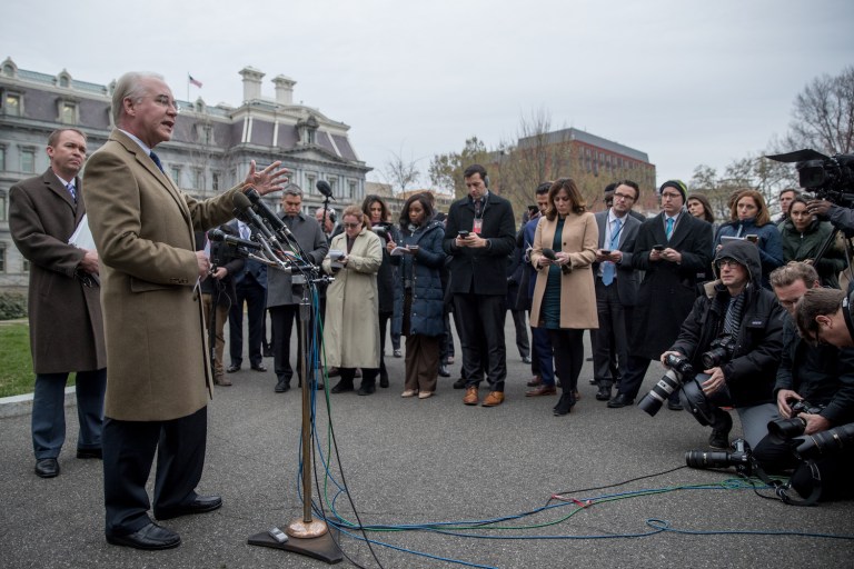 People are suffering under the ACA and the need for conservative reform is undeniable. (AP Photo/Andrew Harnik)