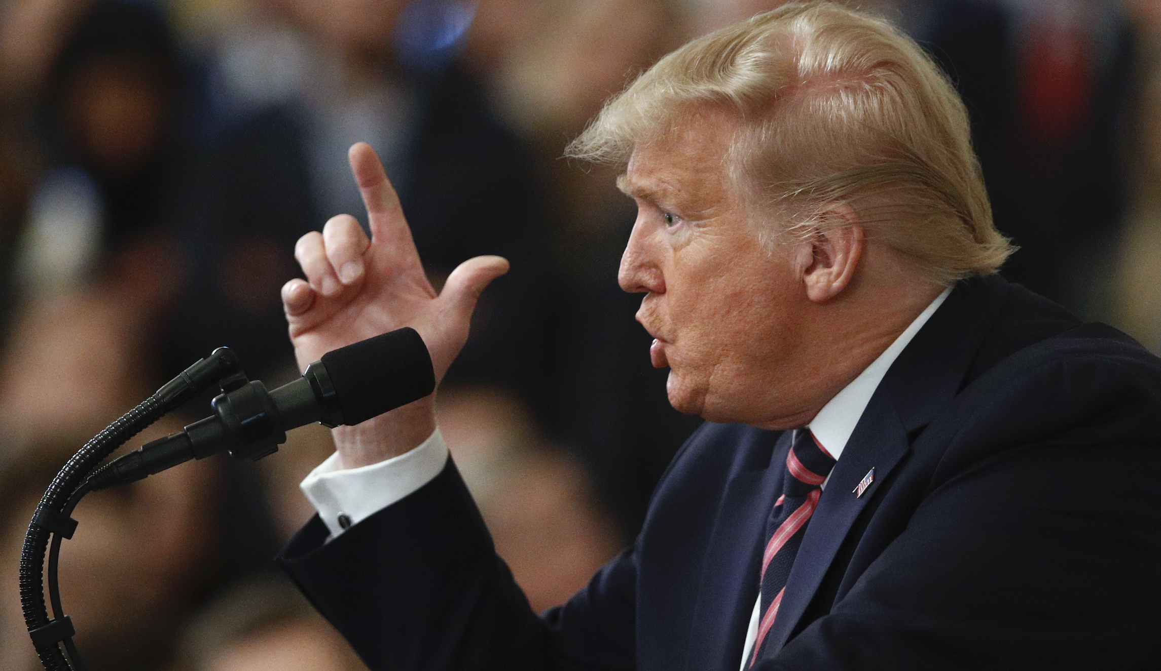 ‘FBI lovers’: Trump trashes ‘lowlifes’ Peter Strzok and Lisa Page at impeachment celebration