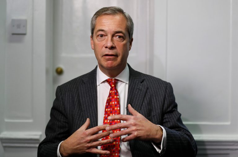 Farage said he would advise him 