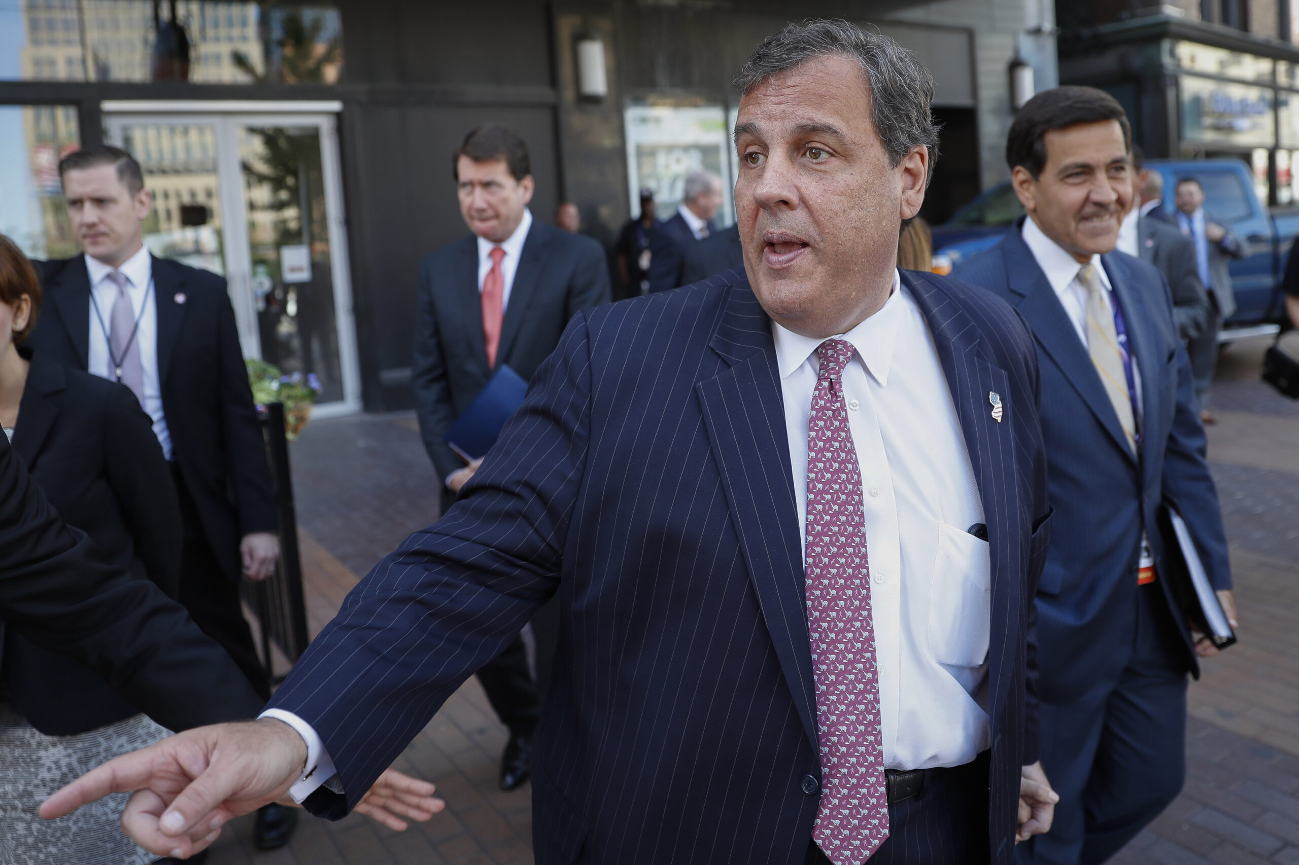 Christie cools off: ‘Last night was interesting, huh?’