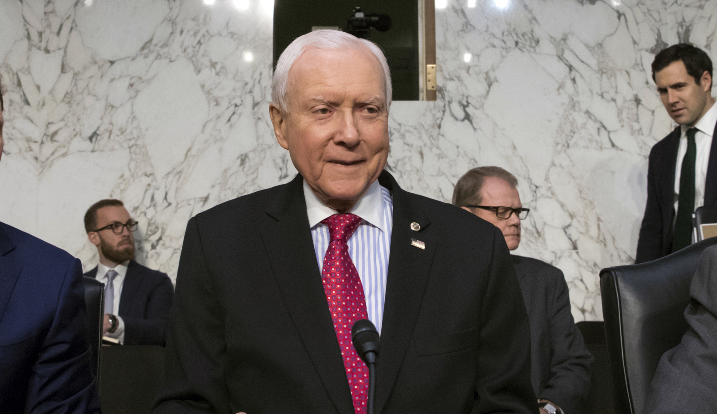 Orrin Hatch promises changes to tax bill to make corporate rate cut permanent