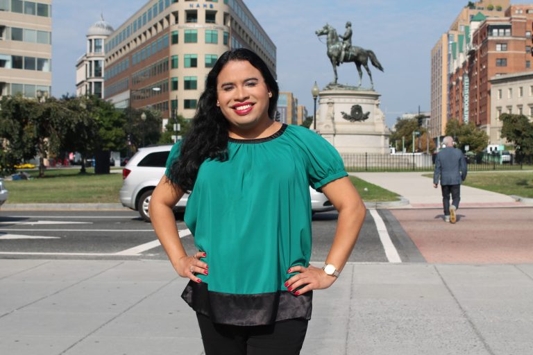 This handout photo provided by the National Center for Transgender Equality (NCTE) shows Raffi Freedman-Gurspan in Washington. (AP Photo)Â 