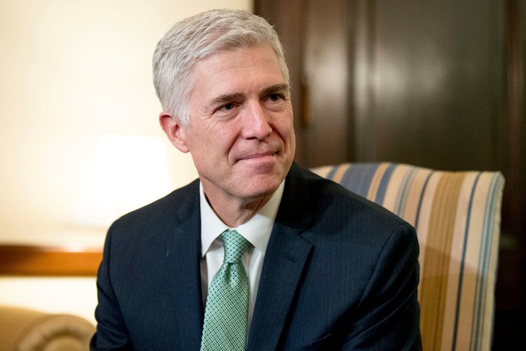 Groups don't know how Supreme Court Justice nominee Neil Gorsuch would rule on abortion and gun rights. (AP Photo/Andrew Harnik)