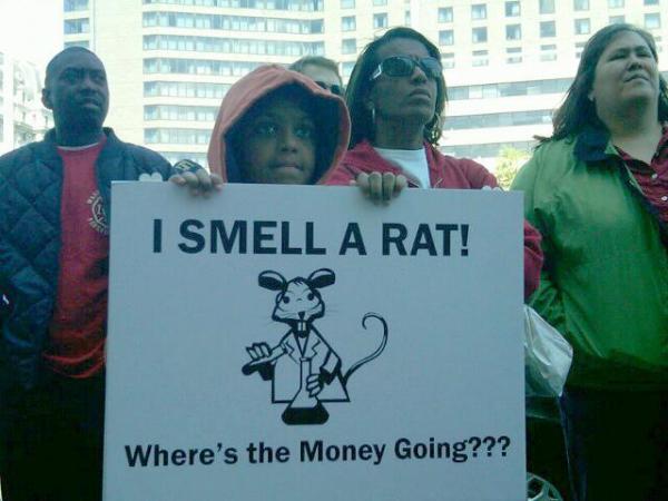 Mayor, council called out at D.C. school budget protest