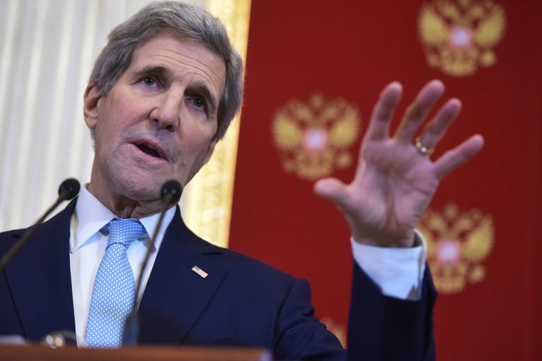 Secretary of State John Kerry said Tuesday that the climate deal reached in Paris this month is the most important thing the State Department worked on all year. (Mandel Ngan/Pool Photo via AP)