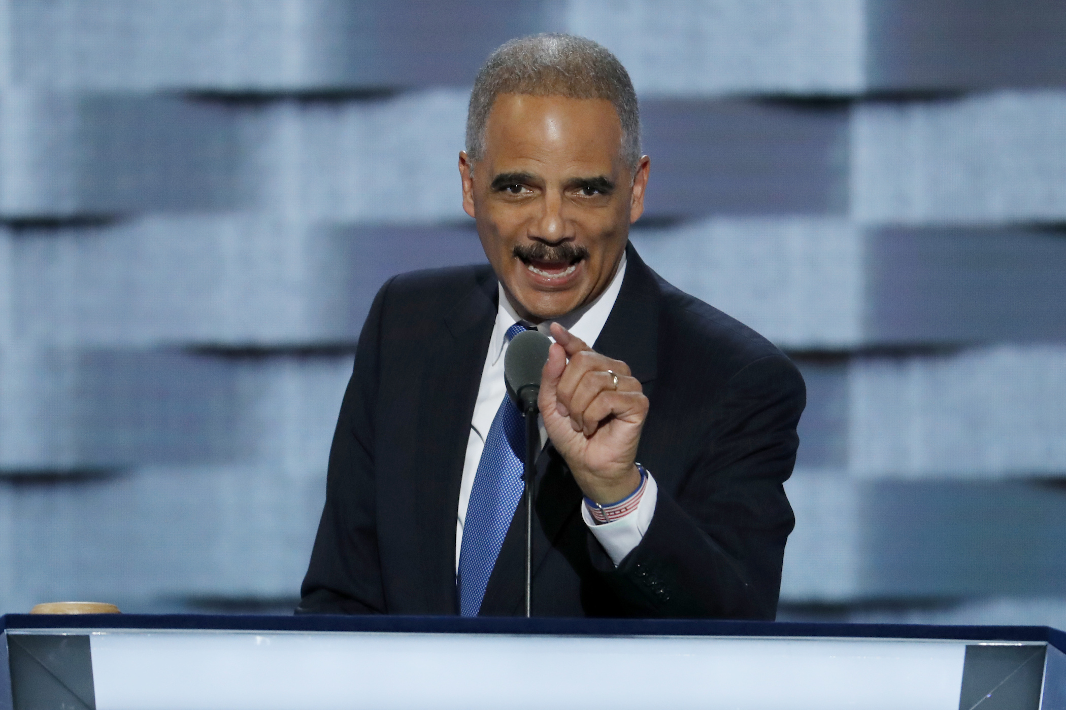 Eric Holder ready to take on Trump