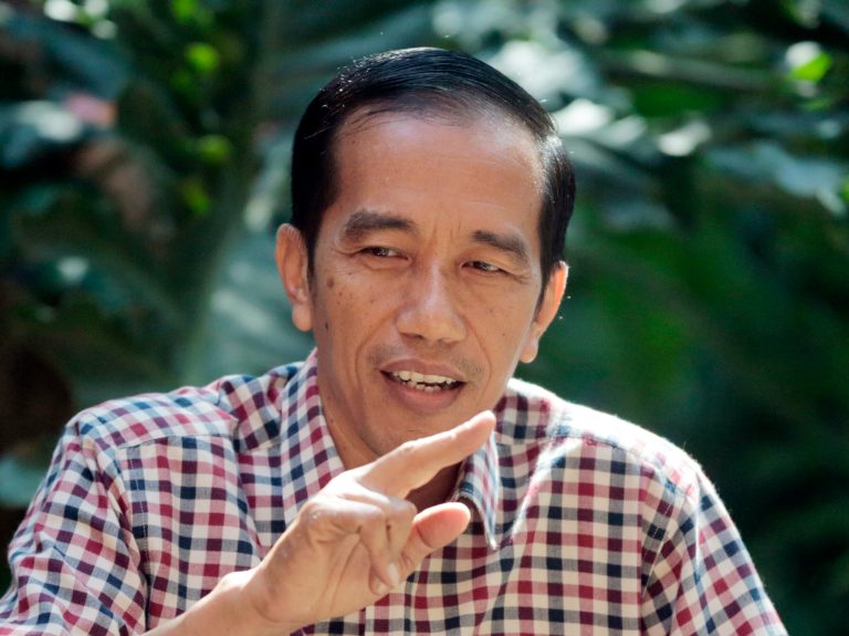 In this Tuesday, July 1, 2014, Indonesian presidential candidates Joko Widodo, popularly known as 