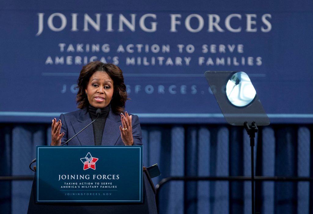 First lady praises construction industry hiring