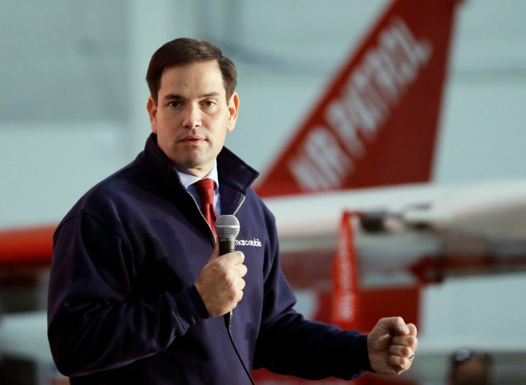 Rubio became the latest presidential hopeful to offer a solution for the VA's backlogged system by proposing to increase veterans' access to care in the private sector. (AP File Photo/Carlos Osorio)
