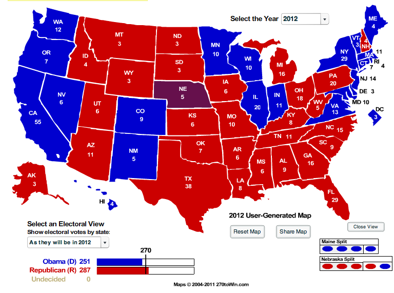 State polling: Obama would lose if election today