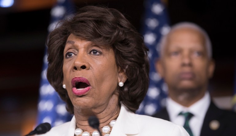 Rep. Maxine Waters, D-Calif., said President Trump is 