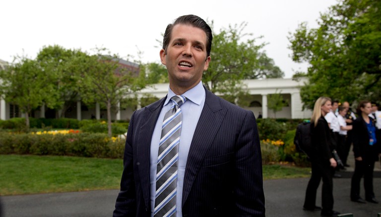 While President Trump's other children and grandchildren will still have the protection of Secret Service, no decision concerning Trump Jr.'s wife, Vanessa, and their five children has been announced yet. (AP Photo/Carolyn Kaster, File)