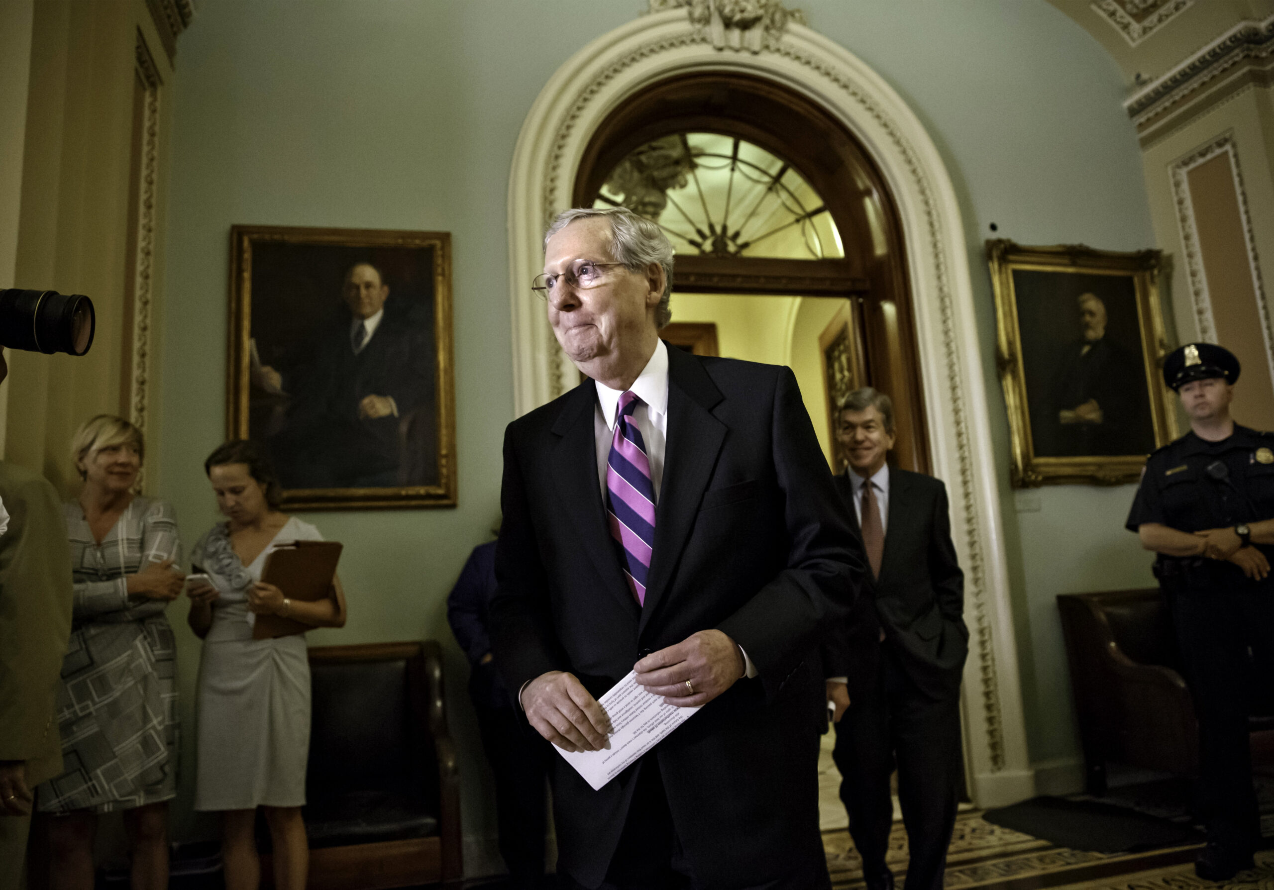 Republican senators to transfer $3 million to NRSC after appeal by McConnell