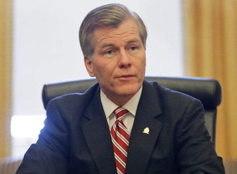 Virginia Republican Gov. Bob McDonnell is repaying more than $120,000 in loans that were made to his wife and a family business by Star Scientific CEO Jonnie Williams. (AP/Steve Helber)