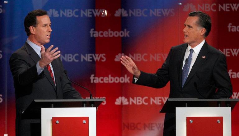 GOP candidates rip into Romney in second debate