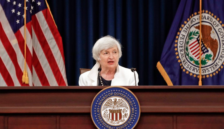 Departing Federal Reserve vice chairman said President Trump should reappoint Janet Yellen as the Federal Reserve chairwoman after her term is up at the end of January. 