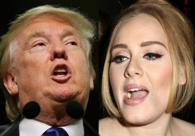 Donald Trump has regularly blasted Adele's 2011 hit 