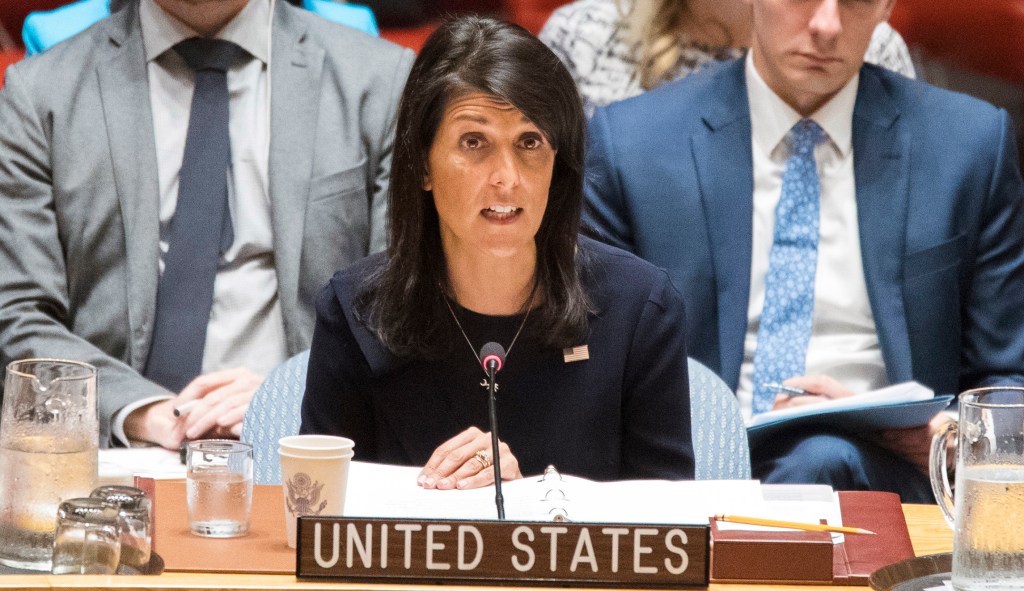 Nikki Haley says US will not seek UN Security Council emergency session