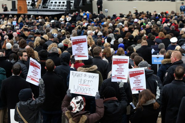 National right-to-work bill introduced in Congress