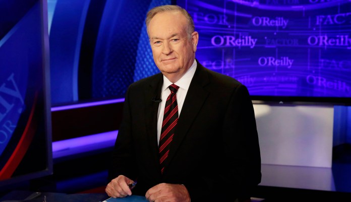 Former Fox News host Bill O'Reilly said that his termination from the network was a "political and financial hit job." (AP Photo/Richard Drew)