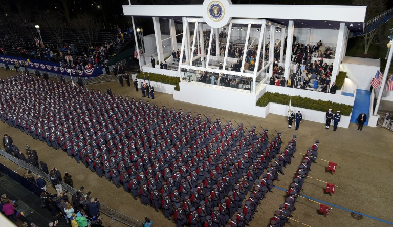 The president is reportedly interested in a military parade taking place down Pennsylvania Avenue and potentially occurring on Veterans Day, which this year coincides with the 100-year anniversary of the end of World War I. 