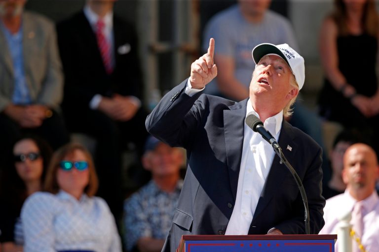 Trump said speaking all three nights would make him appear self-centered, something he wanted to avoid. (AP Photo/Robert F. Bukaty)