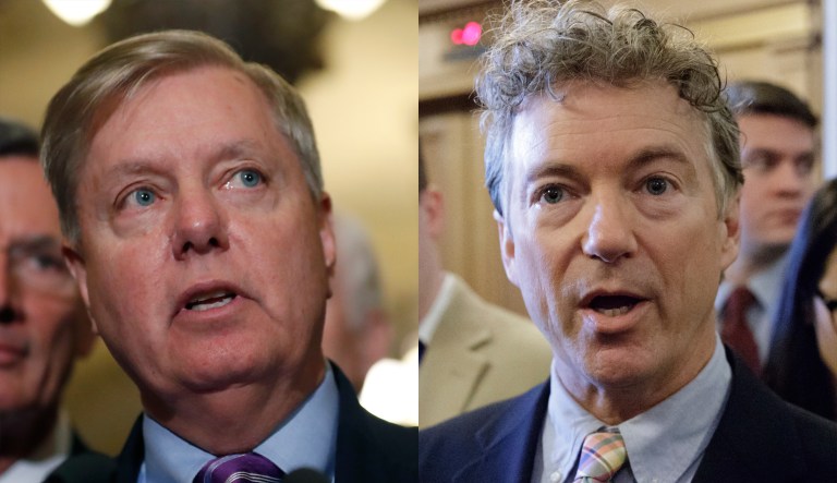 Rand Paul also said the country needs to stop trying to nation-build and focus on domestic spending. (AP)