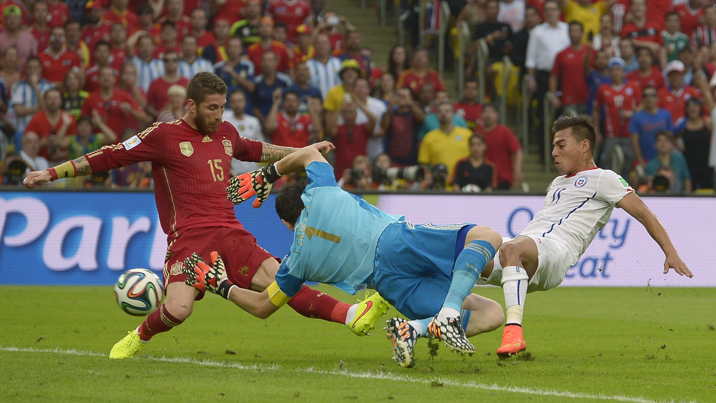 Spain’s World Cup reign ended by 2-0 loss to Chile