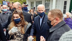 Biden holds the line on Israel against staff dissent — for now