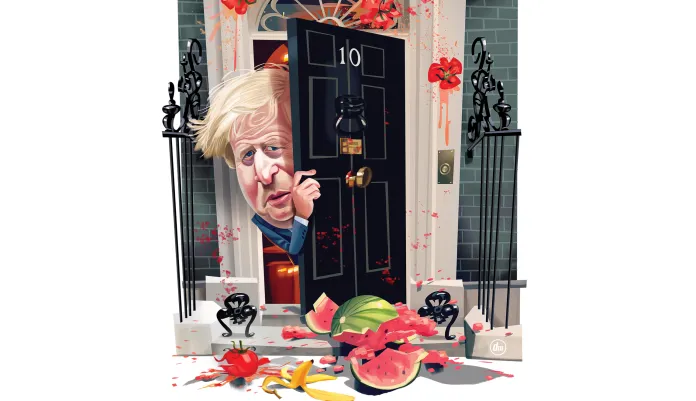 Boris Johnson’s tragic comedy