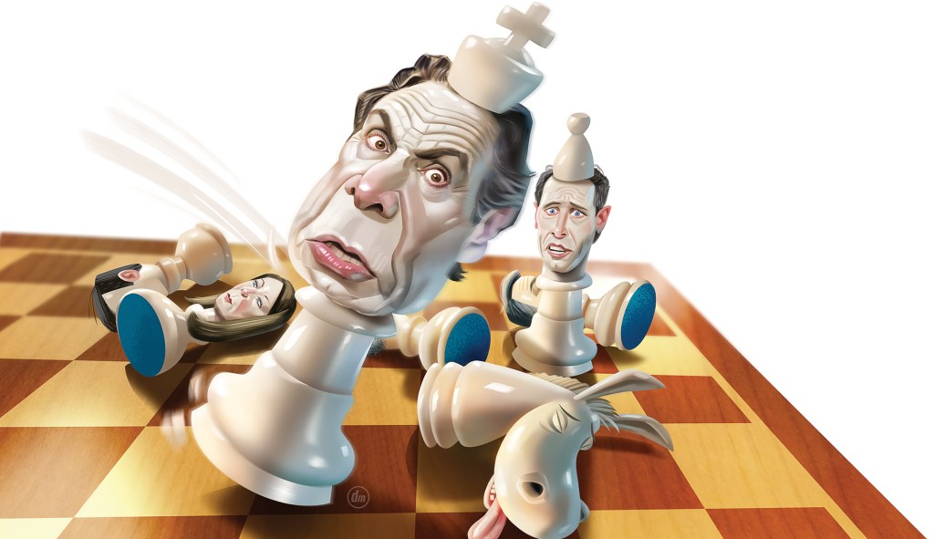 Cuomo falls