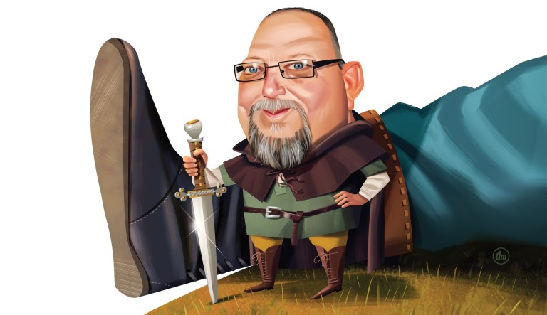 An unlikely giant-killer