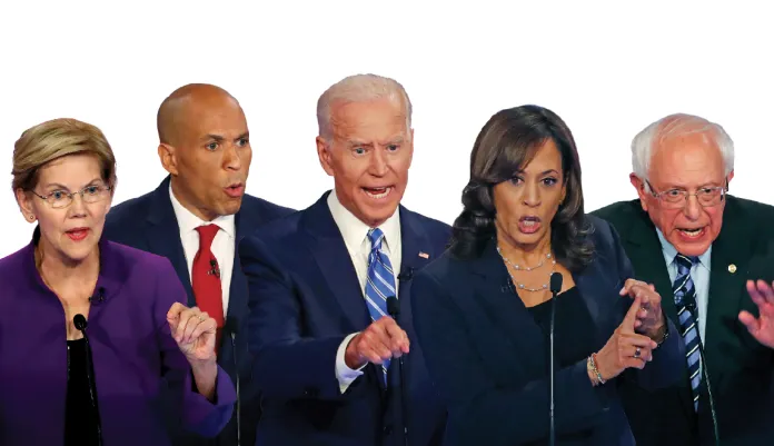 Democratic presidential candidates are turning into gloom merchants