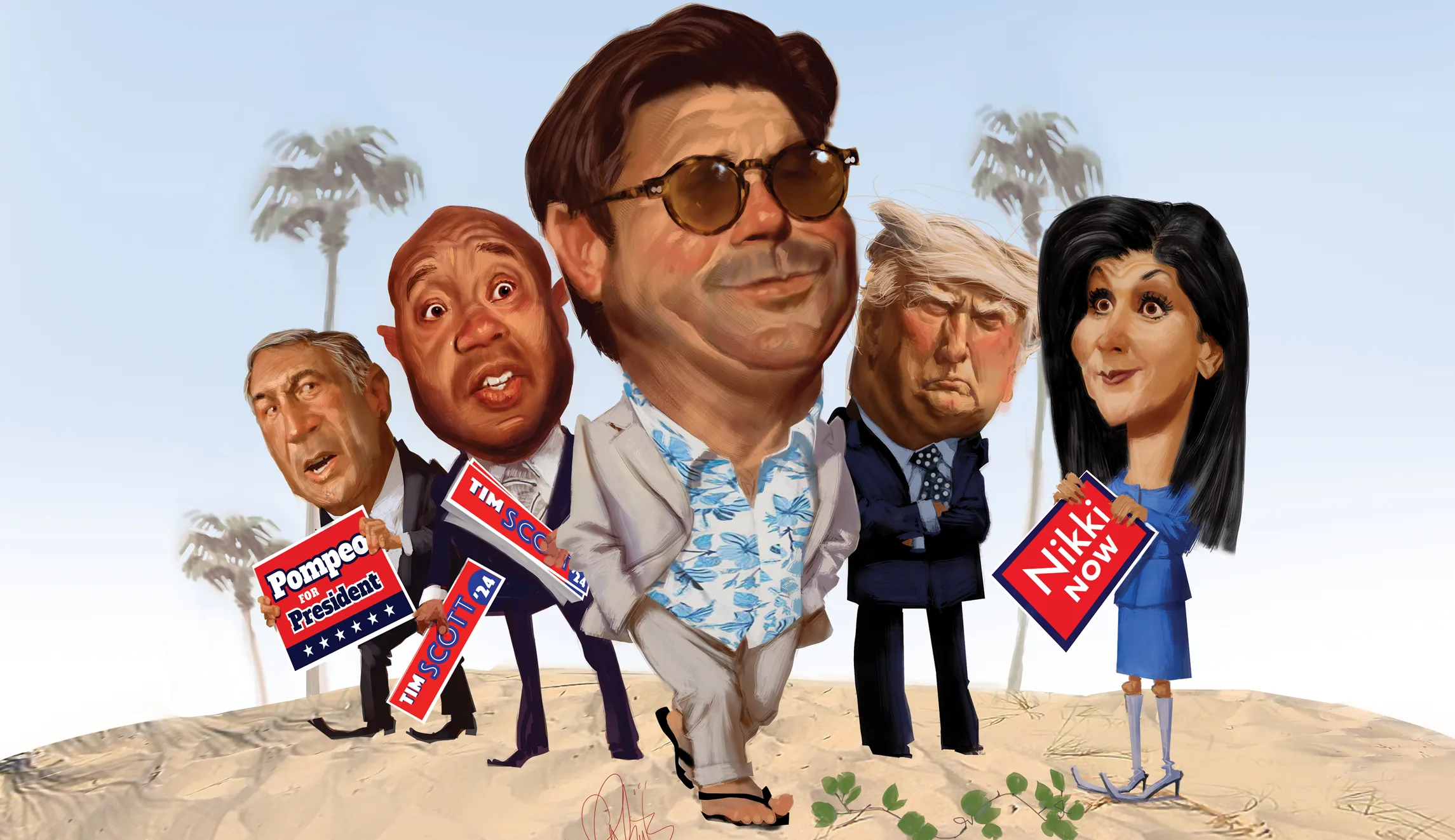 Presidential candidates’ very first decision