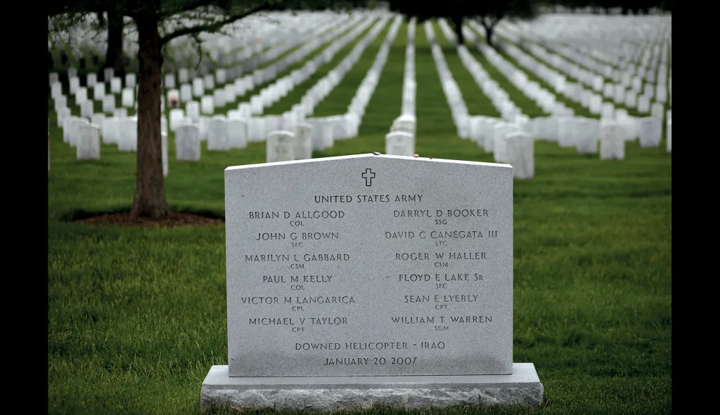 Guarding the noblest acre in America