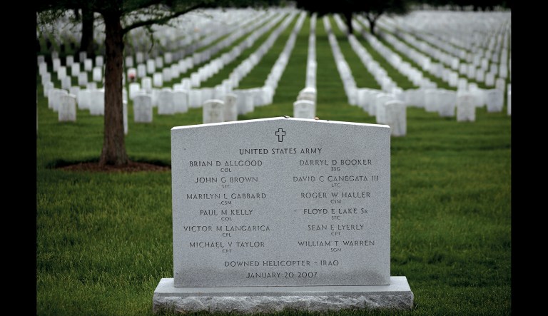 Guarding the noblest acre in America