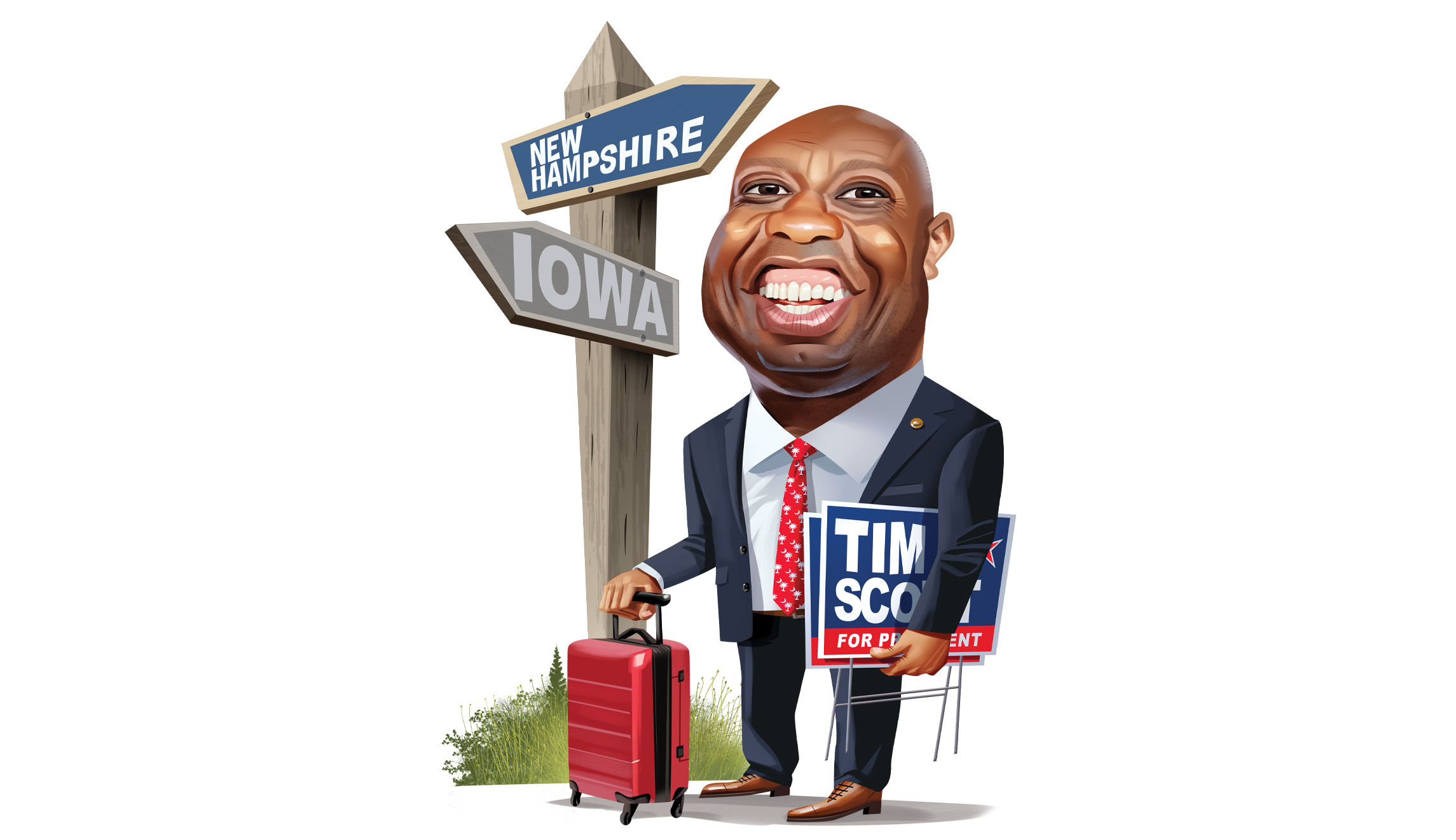 Tim Scott makes his case