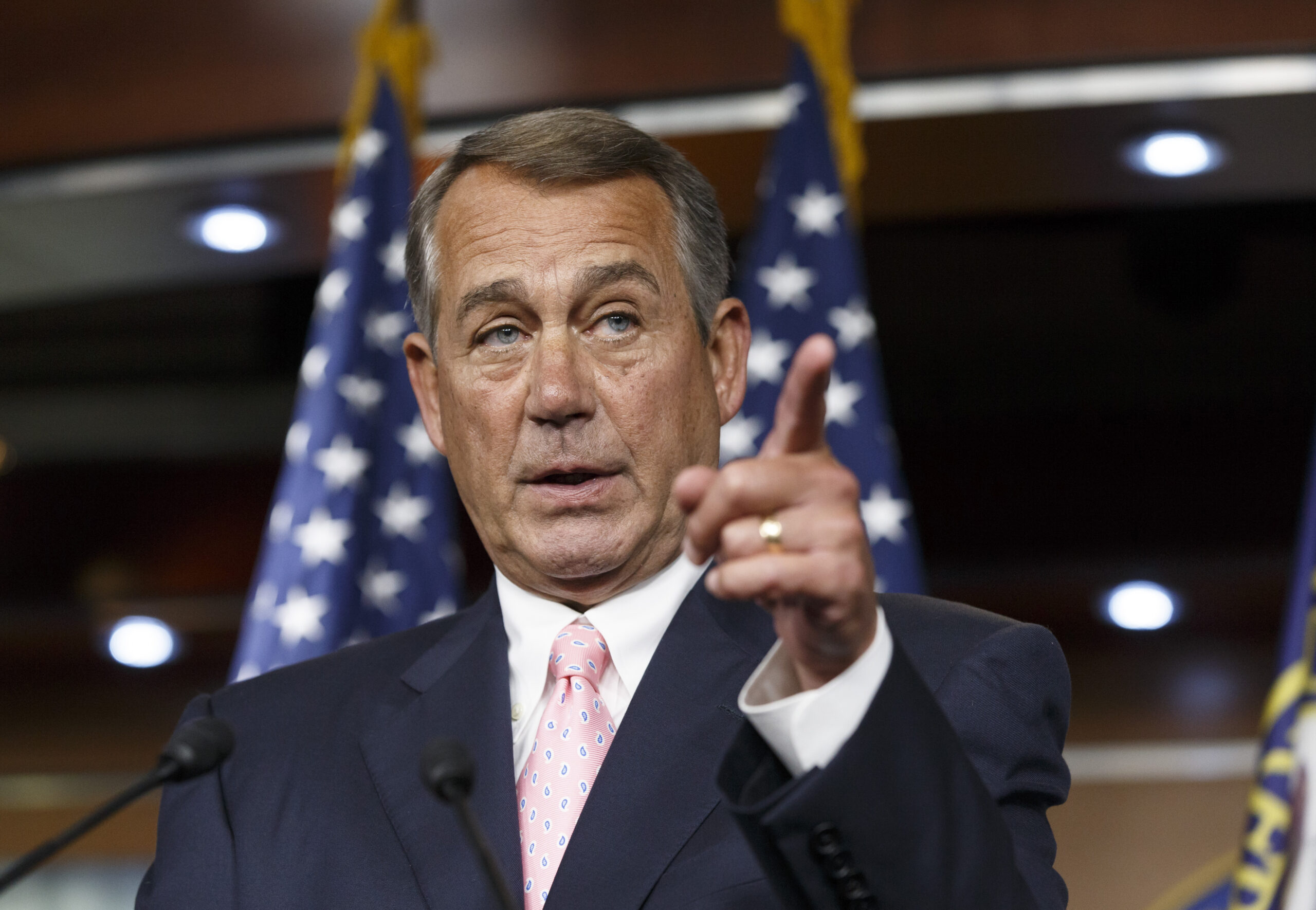 John Boehner unveils midterms agenda