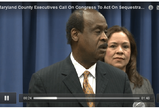 Video: Maryland officials demand action to prevent sequestration