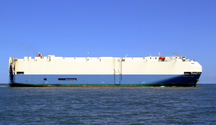 Transport ship with estimated $438 million of cargo sinks after catching fire