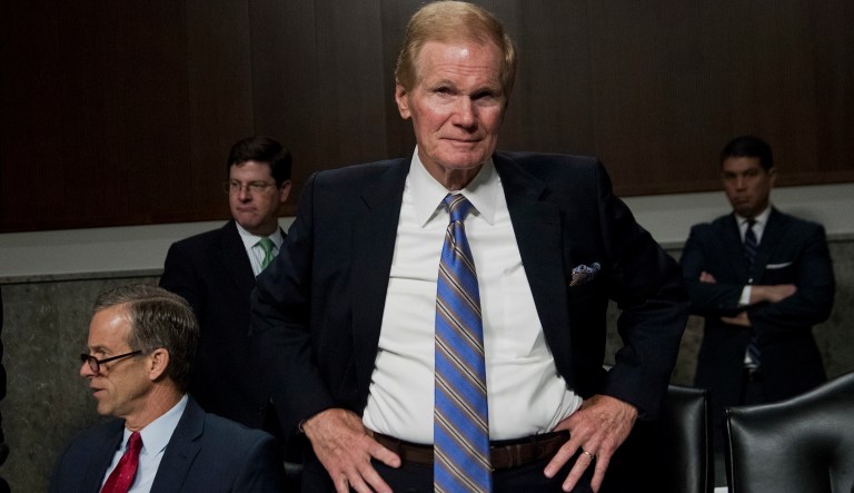 Sen. Bill Nelson, D-Fla., cited a Washington Examiner report that said a top FEMA official was accused of claims fraud while he was in the private insurance sector. (AP Photo/Manuel Balce Ceneta)